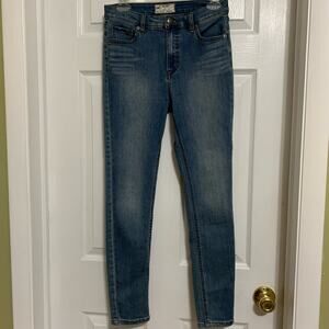 Free People whiskered skinny jeans